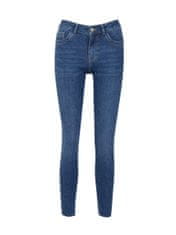 Orsay Tmavomodré dámske skinny fit džínsy 42