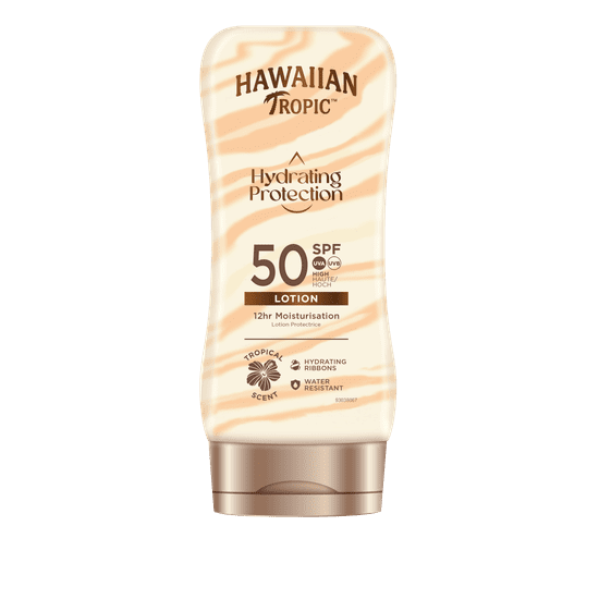 Hawaiian Tropic Y302230400 hydratačné opaľovacie mlieko SPF50 180ml