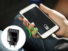 GORDON  G566 Rýchlonabíjačka 4x USB 3.0 Quick Charge čierna