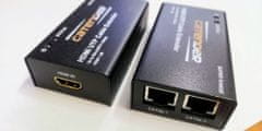 Spacetronic Prevodník extender HDMI do LAN až do 50m