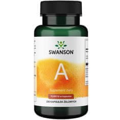 Swanson Doplnky stravy Vitamin A 10.000 Iu