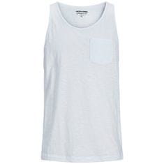 Jack&Jones Pánske tielko JORTAMPA Standard Fit 12252180 Bright White (Veľkosť L)