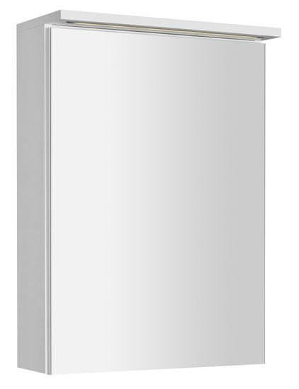 AQUALINE , KAWA STRIP Galérka s LED osvetlením 50x70x22cm, biela, WGL50S