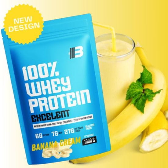 BODY NUTRITION Excelent 100% Whey Proteín - banánový krém od BODY NUTRITION