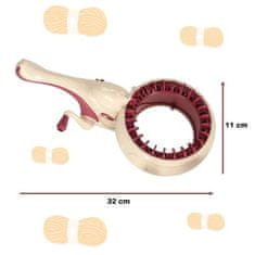 KIK Detský pletací stroj s príslušenstvom DIY Braiding