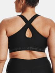 Under Armour Podprsenka UA Crossback Mid Bra&-BLK 1X