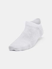 Under Armour Ponožky UA Yth Essential No Show 6pk-WHT XS