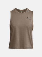 Under Armour Tielko Vanish Energy Crop Tank-BRN XS