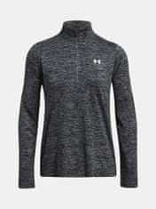 Under Armour Tričko Tech 1/2 Zip- Twist-BLK XS