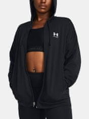 Under Armour Mikina UA Rival Terry OS FZ Hooded-BLK XS