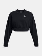 Under Armour Mikina UA Rival Terry OS Crop Crw-BLK S