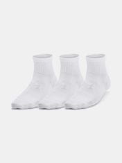 Under Armour Ponožky UA Essential 3pk Qtr Yth-WHT XS