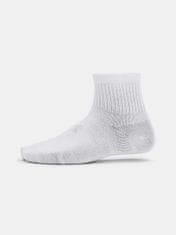 Under Armour Ponožky UA Essential 3pk Qtr Yth-WHT XS