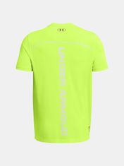 Under Armour Tričko UA Rush Seamless Wordmark SS-GRN L