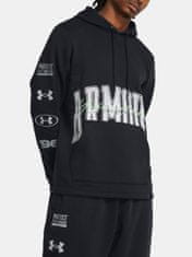 Under Armour Mikina UA Essential Flc Nov Hood-BLK M