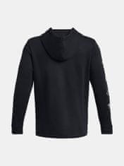 Under Armour Mikina UA Essential Flc Nov Hood-BLK M