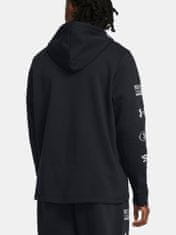 Under Armour Mikina UA Essential Flc Nov Hood-BLK M