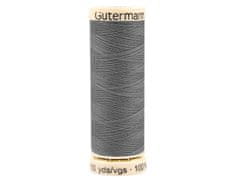 Gutermann Polyesterové nite návin 100 m Gütermann univerzálny - Steel Gray