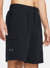 Under Armour Kraťasy Stretch Woven Cargo Short-BLK M