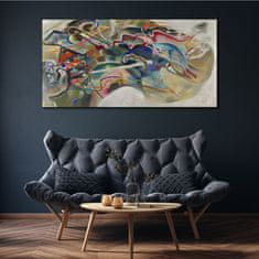 COLORAY.SK Obraz Canvas Abstrakcie Wasilij Kandinsky 140x70 cm