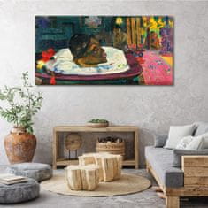 COLORAY.SK Obraz Canvas Abstrakcie domorodcov Gauguin 140x70 cm