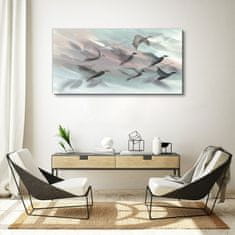 COLORAY.SK Obraz canvas Abstrakcie zvierat vtákov 120x60 cm