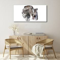 COLORAY.SK Obraz Canvas Zebra Animal Strips 120x60 cm