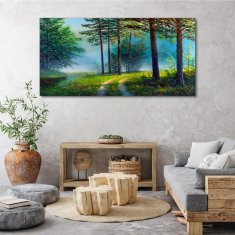 COLORAY.SK Obraz Canvas lesné strom voľne žijúcich živočíchov 140x70 cm