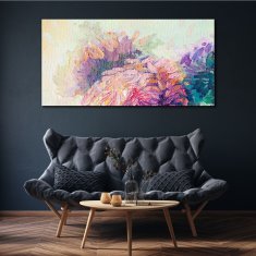 COLORAY.SK Obraz Canvas Maľba abstrakcie kvety 140x70 cm