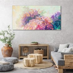 COLORAY.SK Obraz Canvas Maľba abstrakcie kvety 140x70 cm