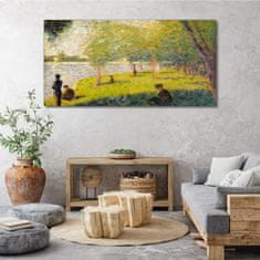 COLORAY.SK Obraz Canvas Príroda strom maľba 140x70 cm