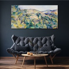 COLORAY.SK Obraz Canvas Mountain výhľad maľovanie 140x70 cm