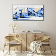 COLORAY.SK Obraz canvas Zimné sneh horskej voľne žijúcich živočíchov 120x60 cm