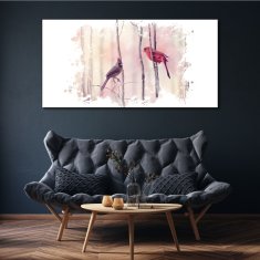 COLORAY.SK Obraz canvas Abstrakcie zvierat vtákov 140x70 cm
