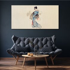 COLORAY.SK Obraz Canvas Ázijské ženy Kimono 140x70 cm