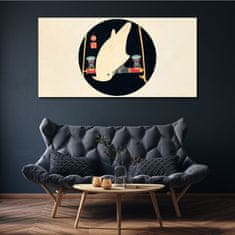 COLORAY.SK Obraz na plátne Abstraktné zvieracie papagáj 140x70 cm