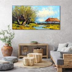 COLORAY.SK Obraz canvas krajiny mraky 140x70 cm