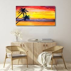 COLORAY.SK Obraz canvas Západ slnka palmy 120x60 cm