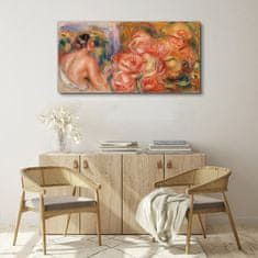 COLORAY.SK Obraz na plátne Abstrakcie žena kvety 120x60 cm
