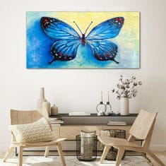 COLORAY.SK Skleneny obraz Hmyz červa motýľ 120x60 cm