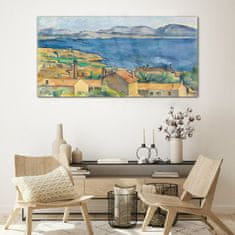 COLORAY.SK Sklenený obraz Záliv marseille cézanne 120x60 cm