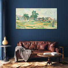 COLORAY.SK Sklenený obraz Krajina paríža cézanne 120x60 cm