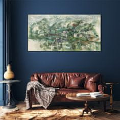 COLORAY.SK Sklenený obraz Na vode edge cézanne 120x60 cm