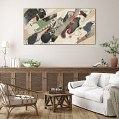 COLORAY.SK Sklenený obraz Moderné abstrakcie ázie 140x70 cm