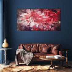 COLORAY.SK Skleneny obraz Abstrakcie rastlinných kvetín 120x60 cm