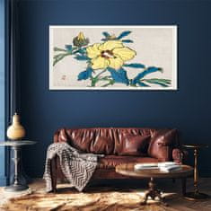 COLORAY.SK Sklenený obraz Ázijské kvety 120x60 cm