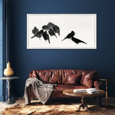 COLORAY.SK Skleneny obraz Moderné zvieratá vtákov 120x60 cm