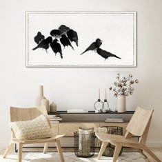 COLORAY.SK Skleneny obraz Moderné zvieratá vtákov 120x60 cm