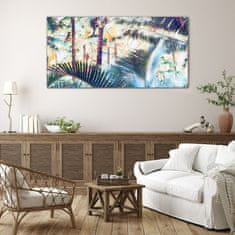 COLORAY.SK Skleneny obraz Abstrakcie strom džungle 140x70 cm