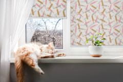 COLORAY.SK Roleta na okno Pastelky Žaluzija za propuščanje svetlobe 70x140 cm